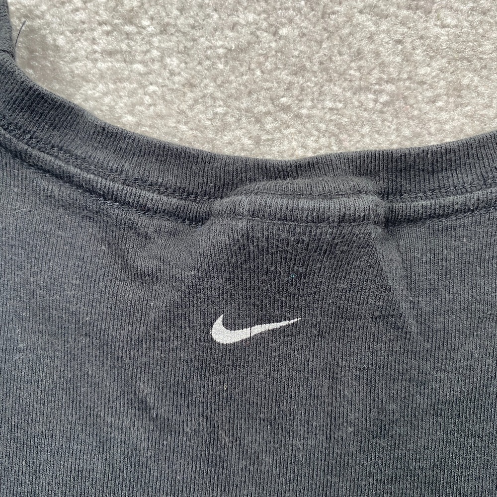 VTG Nike Goddess‎ Logo Crew Neck T-Shirt Short Sleeves Women's Size M Black - Picture 12 of 13